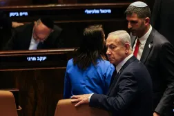  Israeli Prime Minister Benjamin Netanyahu attends the plenum of the Knesset, Israel's parliament, in Jerusalem, November 10, 2025. (Reuters)