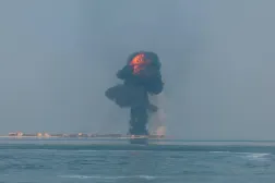 إحدى مناورات «تمرين الموج الأحمر 8» (القوات البحرية)