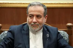 Iranian Foreign Minister Abbas Araghchi meets with Lebanese Parliament Speaker Nabih Berri (unseen), in Beirut, Lebanon, June 3, 2025. (Reuters)
