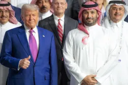 ABD Başkanı Donald Trump ve Suudi Arabistan Başbakanı ve Veliaht Prensi Muhammed bin Selman, Trump’ın Mayıs 2025'te Suudi Arabistan'a yaptığı ziyaret sırasında (Fotoğraf: Bender el-Calud)