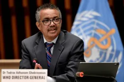 Dünya Sağlık Örgütü Genel Direktörü Tedros Adhanom Ghebreyesus (Reuters)