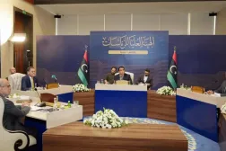 Libya Başkanlık Konseyi Başkanı Muhammed el-Menfi, Ulusal Birlik Hükümeti (UBH) İletişim ve Siyasal İşlerden Sorumlu Devlet Bakanı Velid el-Lafi, UBH Başbakanı Abdulhamid Dibeybe ve Devlet Yüksek Konseyi (DYK) Başkanı Muhammed Takala (Libya Başkanlık Konseyi)