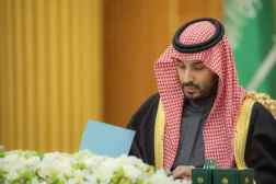 Suudi Arabistan Başbakanı ve Veliaht Prensi Muhammed bin Selman, Bakanlar Kurulu toplantısına başkanlık etti. (SPA)