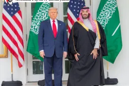 ABD Başkanı Donald Trump ve Suudi Arabistan Veliaht Prensi Muhammed bin Selman Beyaz Saray’da, 18 Kasım 2025 (SPA)