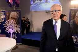 FILE PHOTO: Olli Rehn in Helsinki, Finland, January 28, 2024. Lehtikuva/Heikki Saukkomaa via REUTERS   