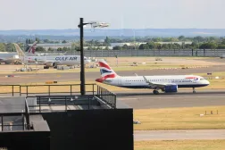 File photo: A plane prepares ahead of taking-off, after radar failure led to the suspension of outbound flights across the UK, at Heathrow Airport in Hounslow, London, Britain, July 30, 2025. (Reuters)