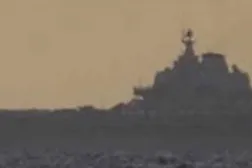  An undated photograph taken and provided by Japan’s Ministry of Defense shows China’s aircraft carrier "Liaoning", issued on 08 December 2025. (EPA/Japan’s Defense Ministry via Jiji Press)