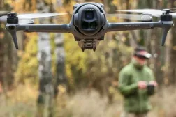 Ukrayna askeri birlikleri arasında insansız hava aracı yaygınlaştı (EPA)