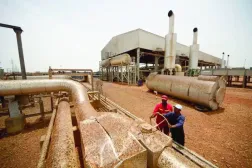 Sudan'ın Güney Kordofan bölgesindeki Heglig petrol sahası (Arşiv- Reuters)