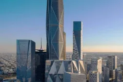 King Abdullah Financial District in Riyadh (Asharq Al-Awsat)