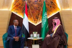 Saudi Crown Prince meets with Sudan's Abdel Fattah Al-Burhan in Riyadh - SPA