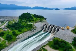 صورة لـ«سد النهضة» وضعها آبي أحمد على صفحته الرسمية في «فيسبوك» يوم 26 أغسطس الماضي (صفحة آبي أحمد)