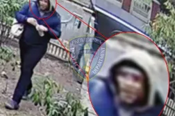 Providence Polis Departmanı tarafından yayınlanan videodan alınan bir karede, Brown Üniversitesi'ndeki silahlı saldırı soruşturmasında şüpheli olabilecek bir kişi görülüyor (Reuters)