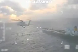 US Homeland Security Secretary Kristi Noem confirmed Washington had seized a second crude oil tanker in international waters off the coast of Venezuela. Handout / US Secretary of Homeland Security Kristi Noem's X account/AFP