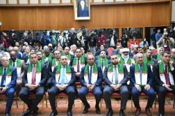 Members of the committee drafting the law criminalizing colonialism (File Photo/ Algerian Parliament)
