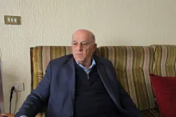 Abdul Salam Shukr speaks to Asharq Al-Awsat from Nabi Sheet. (Asharq Al-Awsat) 