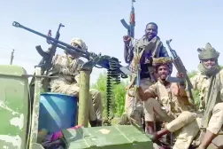 عناصر من «قوات الدعم السريع» (أ.ف.ب)