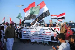 Residents of Al Mahrah governorate voiced support for Yemen’s presidential decisions (Saba News Agency)
