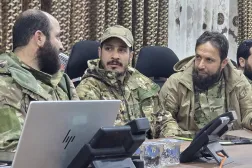 رئيس هيئة الأركان العامة في وزارة الدفاع اللواء علي النعسان يصل مدينة حلب للإشراف على الواقع العملياتي والميداني (الدفاع)