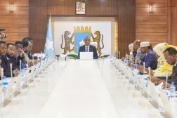 Somali Bakanlar Kurulu Toplantısı (Somali Haber Ajansı)