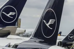 طائرات تابعة لخطوط «لوفتهانزا» الألمانية (د.ب.أ)