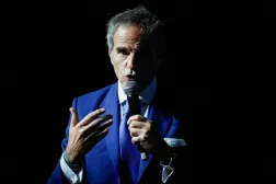 المدير العام للوكالة الدولية للطاقة الذرية رافاييل غروسي (رويترز)