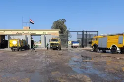 Refah Sınır Kapısı’nın Mısır tarafı (Reuters)