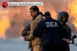 Gözaltına alınan Venezuela Devlet Başkanı Nicolas Maduro, ABD'deki Daniel Patrick Manhattan Federal Mahkemesi'ne götürülürken (Reuters)