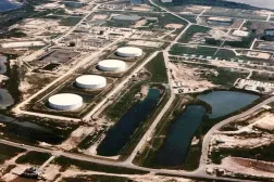 Teksas, Brazoria County, Bryan Mound'daki Stratejik Petrol Rezervi depolama tesisi (Reuters)