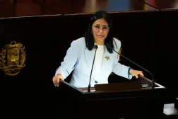 Venezuela geçici Cumhurbaşkanı Delcy Rodriguez (AP)