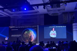 Senior Economist at the Mastercard Economics Institute, Khatija Haque, speaks at the forum (Middle East)