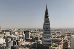 A drone view shows cityscape in Riyadh, Saudi Arabia, June 1, 2025. (Reuters)