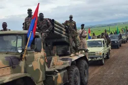 Geçtiğimiz yaz el- Gedaref'te bulunan Sudan askerleri (Arşiv- AFP)