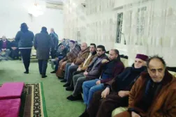 Libya’nın doğusundaki Beyda kentinde Seyfülislam Kaddafi için taziye düzenledi (Cemahiriye Kanalı)