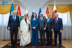 The foreign ministers meet in Ljubljana on Friday. (SPA)