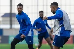 مالكوم خلال التدريبات (نادي الهلال)