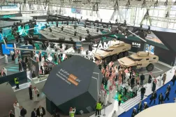 SAMI took part in the World Defense Show, which recently concluded in the capital Riyadh. (Asharq Al-Awsat) 