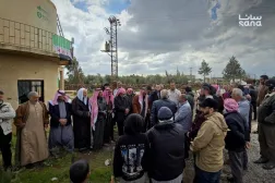 Suveyda Valiliği’nden bir heyet, batı kırsalında bulunan köylerdeki hizmet durumunu inceledi. (SANA)