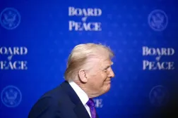US President Donald Trump during the Board of Peace meeting at the Donald J. Trump US Institute of Peace in Washington, USA, 19 February 2026. EPA/ALESSANDRO DI MEO 