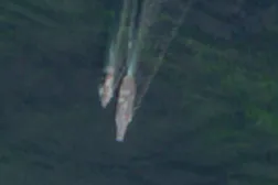 حاملة الطائرات «أبراهام لينكولن» تعمل في بحر العرب الأسبوع الماضي (رويترز)