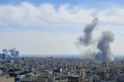 غارات جوية على وسط طهران صباح السبت (صحيفة اعتماد)