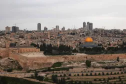 Kudüs'teki Mescid-i Aksa ve Kubbetü'l-Sahrâ'nın avlusu (AFP)