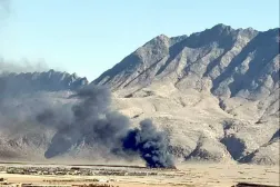 ضربات على محيط مدينة أصفهان مساء الأحد (شبكات التواصل)