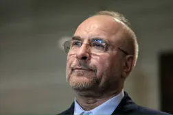 رئيس البرلمان الإيراني محمد باقر قاليباف (أ.ف.ب)