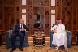 Suudi Arabistan Veliaht Prensi Muhammed bin Selman, 12 Mart 2026'da Cidde'de Pakistan Başbakanı Muhammed Şahbaz Şerif ile görüştü (Arşiv-SPA)