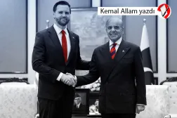 ABD Başkan Yardımcısı J.D. Vance ve Pakistan Başbakanı Şahbaz Şerif, Pakistan'ın İslamabad şehrinde, 11 Nisan 2026 (Reuters)