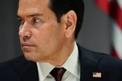 United States Secretary of State Marco Rubio during a signing ceremony on the sidelines of a meeting of NATO foreign ministers in Helsingborg, Sweden, Friday, May 22, 2026. Julia Demaree Nikhinson/Pool via REUTERS