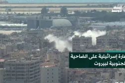 غارة إسرائيلية على الضاحية الجنوبية لبيروت