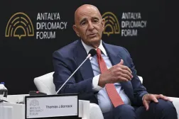 السفير توماس برّاك مشاركاً في منتدى أنطاليا بتركيا... أبريل الماضي (المنتدى)