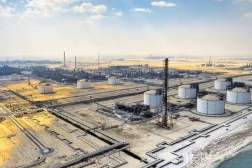 تمكنت قطر من السيطرة على الحريق في مصنع «برزان» بمدينة «رأس لفان» الصناعية (قطر للطاقة)